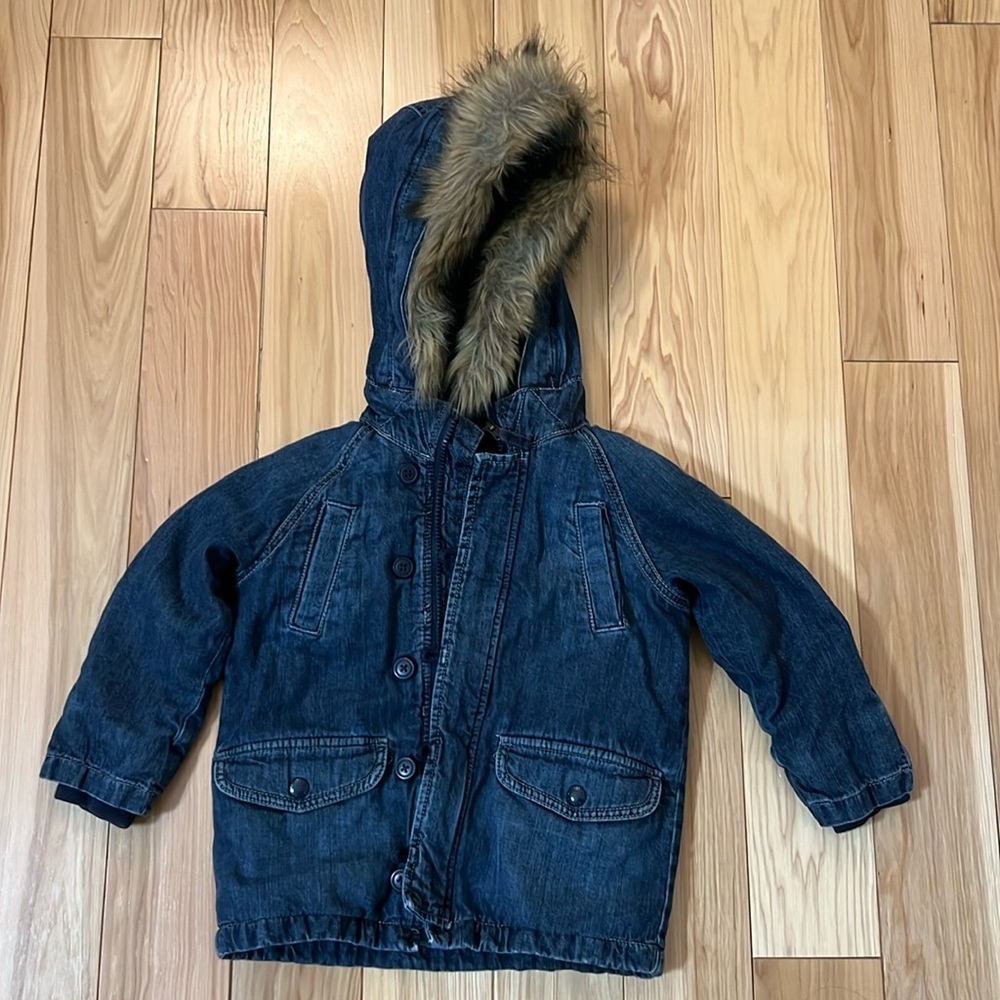 Baby Gap tolddler Boy Demi parka coat size 4